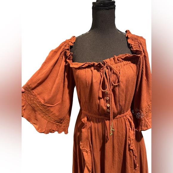 FREE PEOPLE Beach Bliss Maxi Dress, Size XS - Picture 8 of 10